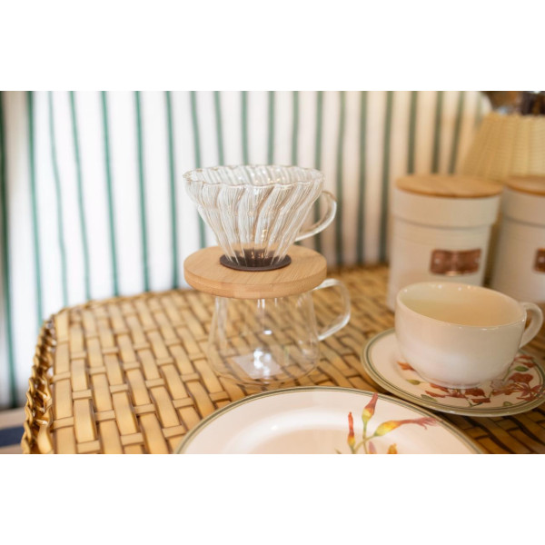 PASSADOR DE CAFÉ VIDRO
