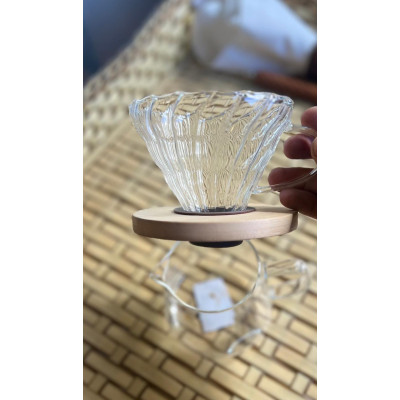 PASSADOR DE CAFÉ VIDRO