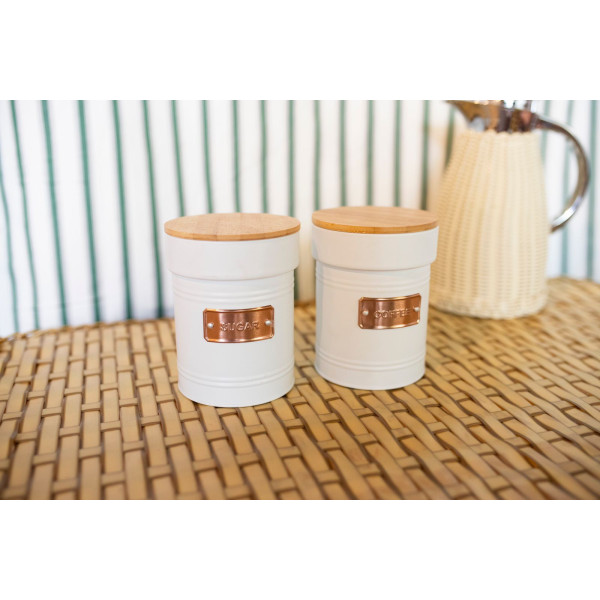 POTE HERMÉTICO AÇO GALVAN CAFÉ