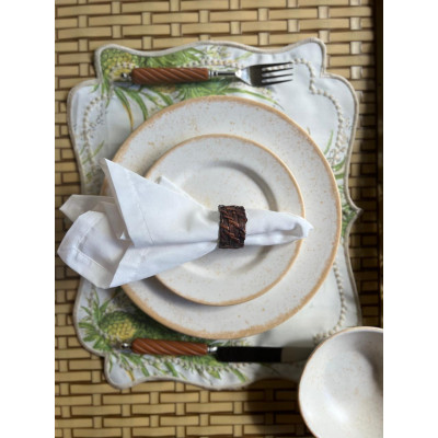 S/N - JOGO AMERICANO - ESTAMPADO COM ABACAXI