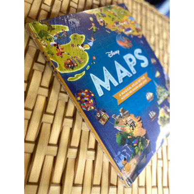 DISNEY MAPS - A MAGICAL ATLAS OF THE MOVIES WE KNOW AND LOVE - DISNEY BOOKS