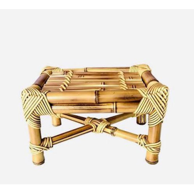 BANQUETA EM BAMBU NATURAL M