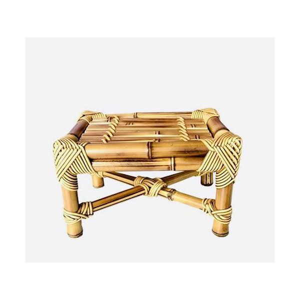 BANQUETA EM BAMBU NATURAL M