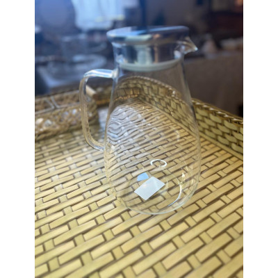 JARRA DE VIDRO C/TAMPA MET P AGUA DE 2,60 LITROS JARRA DE VIDRO C/TAMPA MET P AGUA DE 2,60 LITROS