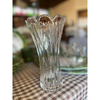 VASO DE VIDRO DECORATIVO P/FLORES