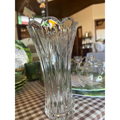 VASO DE VIDRO DECORATIVO P/FLORES