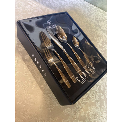 FAQUEIRO 20 PEÇAS DE AÇO INOX CANNES FAQUEIRO 20 PEÇAS DE AÇO INOX CANNES