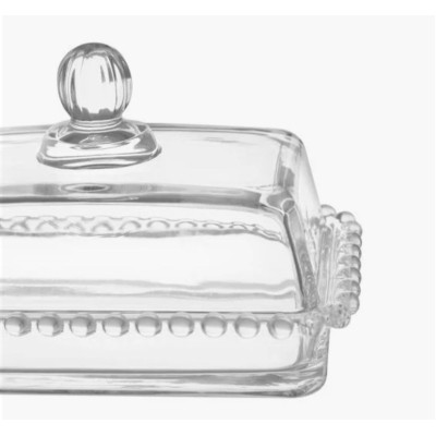 MANTEIGUEIRA CRISTAL DE CHUMBO C/ TAMPA  PEARL