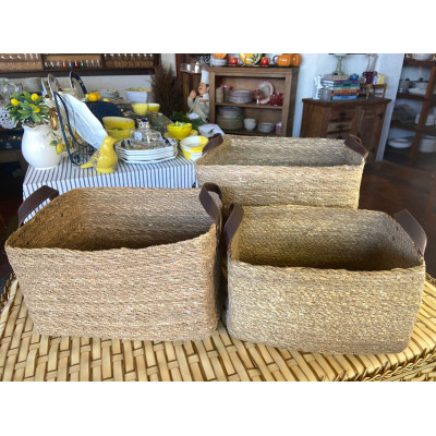 CJ 3 CESTOS ORGANIZADORES RETANGULARES