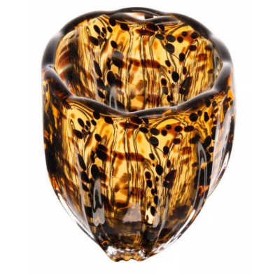VASO DE VICRO ITALY LEOPARDO