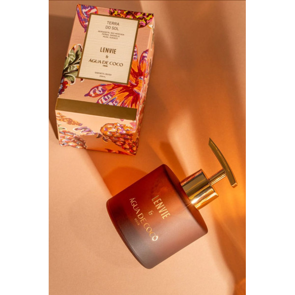 SABONETE LÍQUIDO TERRA DO SOL LENVIE + ÁGUA DE COCO - 200ML