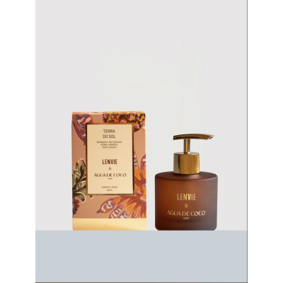 SABONETE LÍQUIDO TERRA DO SOL LENVIE + ÁGUA DE COCO - 200ML