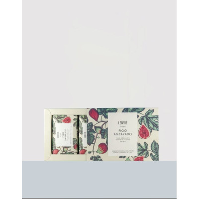 KIT SABONETE VEGETAL EM BARRA FIGO AMBARADO - 150G KIT SABONETE VEGETAL EM BARRA FIGO AMBARADO - 150G