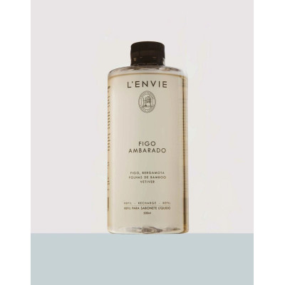REFIL SABONETE LÍQUIDO FIGO AMBARADO - 500ML