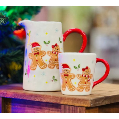 NATAL VASO DECORATIVO COOKIE (COLORIDO) NATAL VASO DECORATIVO COOKIE (COLORIDO)