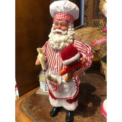 RESINA NATAL PAPAI NOEL COZINHEIRO