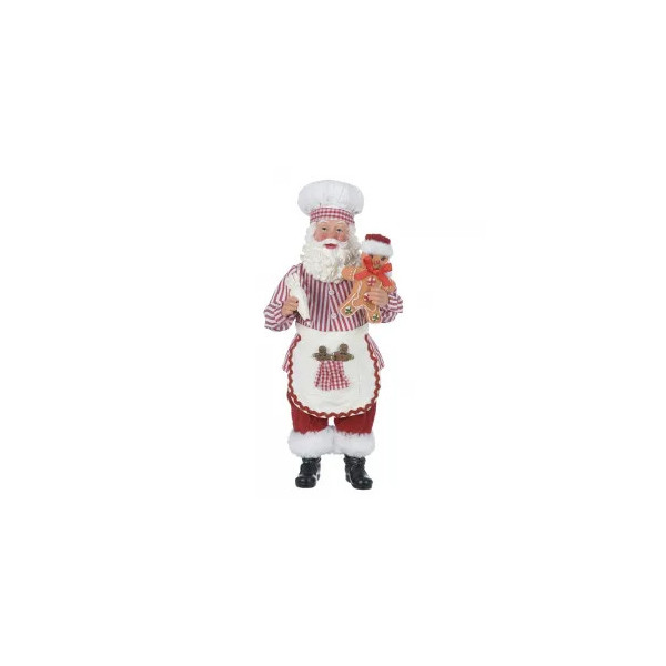 RESINA NATAL PAPAI NOEL COZINHEIRO