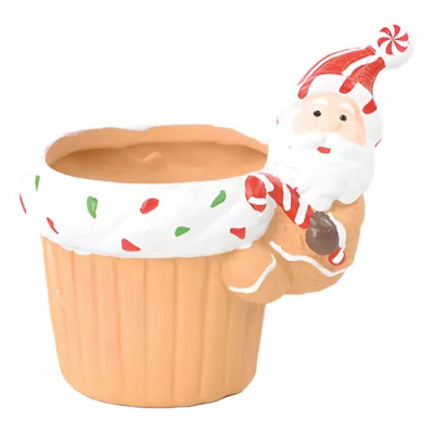 VASO CUPCAKE NOEL CLR 10cm () C/1 UN