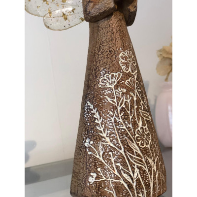 ADORNO DECORATIVO ANGEL 12,7X6,8X21,5CM