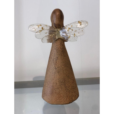 ADORNO DECORATIVO ANGEL 12,7X6,8X21,5CM