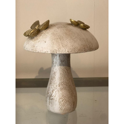 ADORNO DECOR COGUMELO 12,7X12,4X16,2CM ADORNO DECOR COGUMELO 12,7X12,4X16,2CM