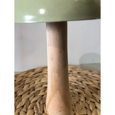 ADORNO DECOR COGUMELO MAD 16X8,5X8,5CM
