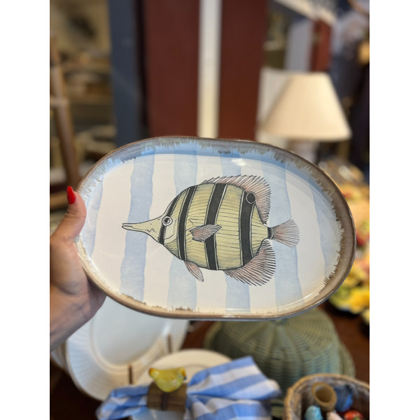 TRAVESSA MEDIA FISH STRIPES DIGITAL