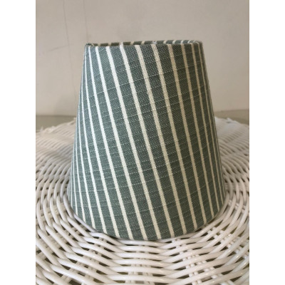 CUPULA  LUSTRE PP LISTADA VERDE