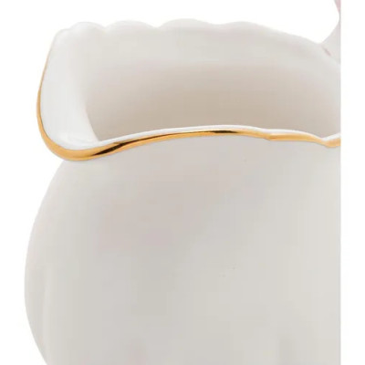 LEITEIRA PORCELANA BIRDS BRANCO 230ml LEITEIRA PORCELANA BIRDS BRANCO 230ml
