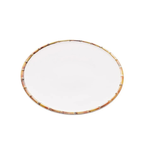 PRATO SOBR.  MELA BAM ASPER 22 CM