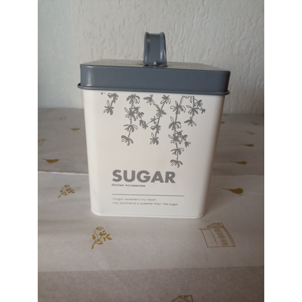 POTE MANTIMENTO ACO GALVAN 1690ml 16,8X11,2X11,2cm SUGAR FLORAL QD C/ TAMPA (BRA (FLORARTE) Vol. 2