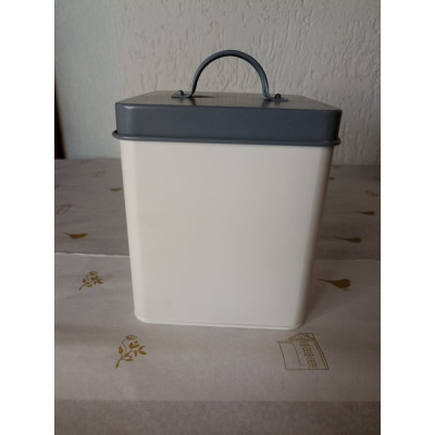 POTE MANTIMENTO ACO GALVAN 1690ml 16,8X11,2X11,2cm SUGAR FLORAL QD C/ TAMPA (BRA (FLORARTE) Vol. 2