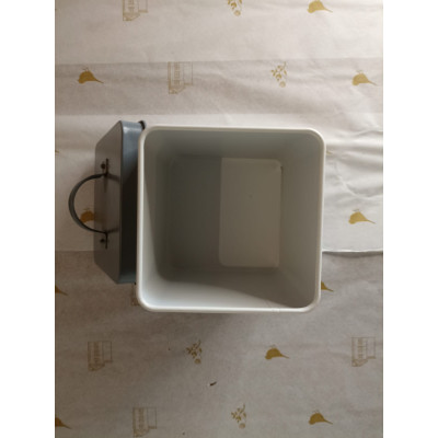 POTE MANTIMENTO ACO GALVAN 1690ml 16,8X11,2X11,2cm SUGAR FLORAL QD C/ TAMPA (BRA (FLORARTE) Vol. 2