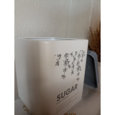 POTE MANTIMENTO ACO GALVAN 1690ml 16,8X11,2X11,2cm SUGAR FLORAL QD C/ TAMPA (BRA (FLORARTE) Vol. 2