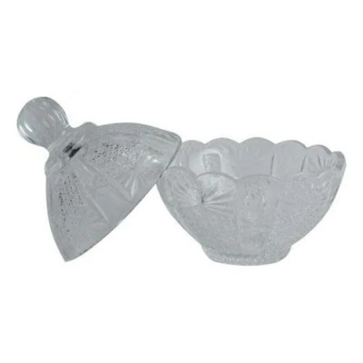 POTICHE DECORATIVA CRISTAL DE CHUMBO PRINCESS 11x11cm