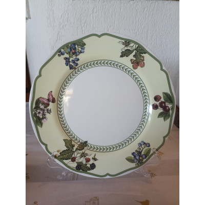 AP.12 PCS FRUITS C/ BOWL VERDE AGUA 1O CLASSIFIC.