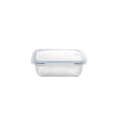 POTE HERMETICO DE VIDRO COM TAMPA PLASTICA LINES 1,04L POTE HERMETICO DE VIDRO COM TAMPA PLASTICA LINES 1,04L