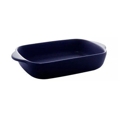 TRAVESSA PORCELANA NORDICA AZUL ESCURO MATT 23x13x4cm TRAVESSA PORCELANA NORDICA AZUL ESCURO MATT 23x13x4cm