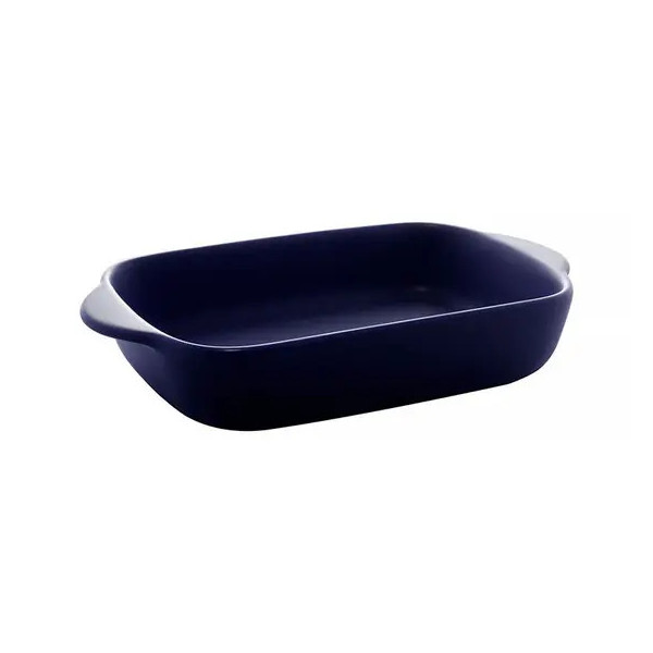 TRAVESSA PORCELANA NORDICA AZUL ESCURO MATT 23x13x4cm