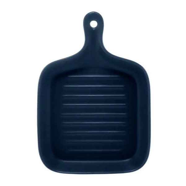 TRAVESSA PORCELANA NORDICA AZUL ESCURO MATT 23,5x16,5x3cm