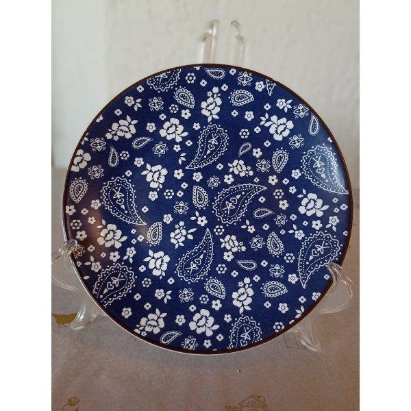 CONJ.PRATOS SOBREM COUP FLORA AZUL