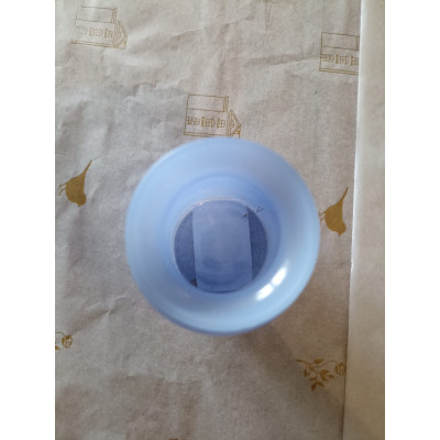 VASO DECOR VIDRO (AZUL) 10cm 7d (FLORARTE) Vol. 1