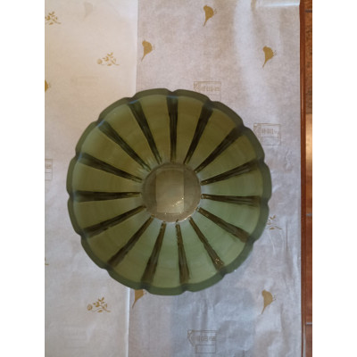 VASO DECOR VIDRO (VERDE) 12X12X14,5cm (FLORARTE) Vol. 1