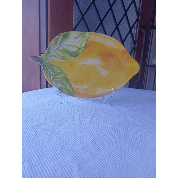 PRATO MELAMINA FORMATO LIMAO