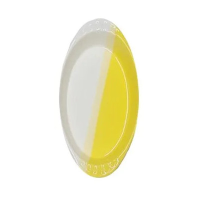 18/6 - TRAVESSA PORCELANA BICOLOR