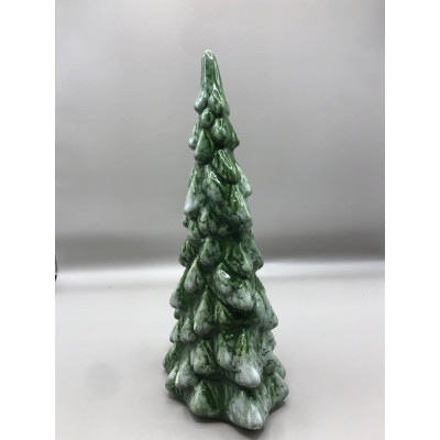 ARVORE ESTRELA PORC  10,2X6,5X19CM