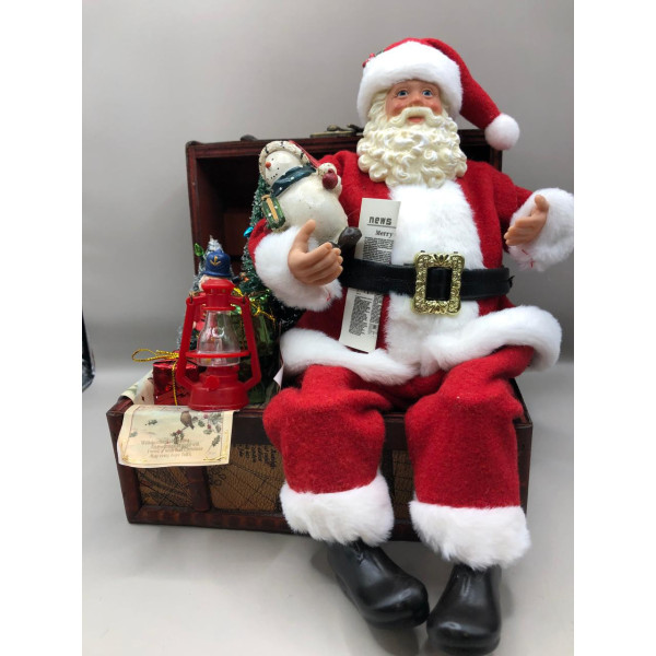 PAPAI NOEL LUX SENT BAU 28CM