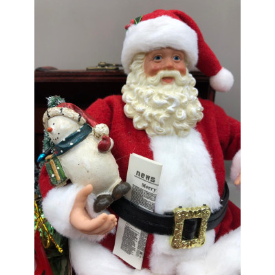 PAPAI NOEL LUX SENT BAU 28CM