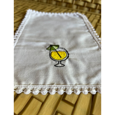 GBC 08(GB PARA COQUETEL LINHO BRANCO DRINK AMARELO)