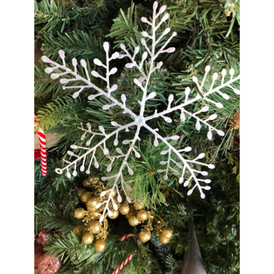 CN838 FLOCO DE NEVE 21CM CX C/12